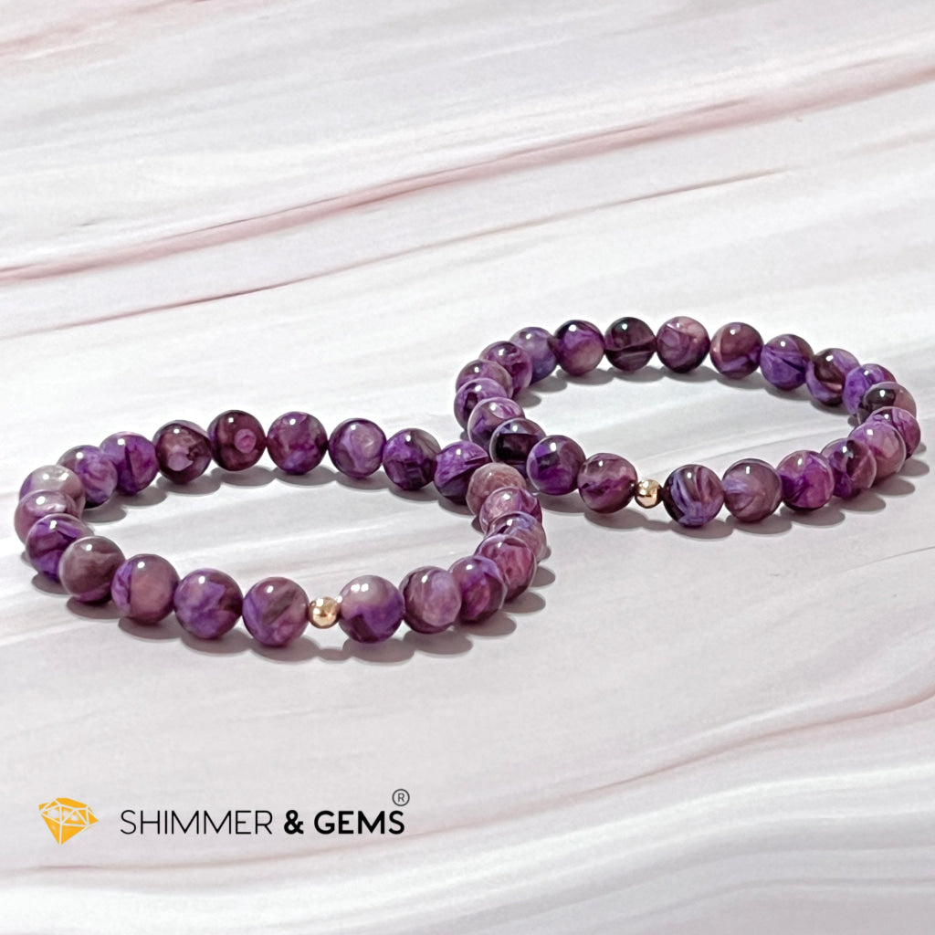 Lithium Mica Lepidolite Bracelet (Aaa Grade)