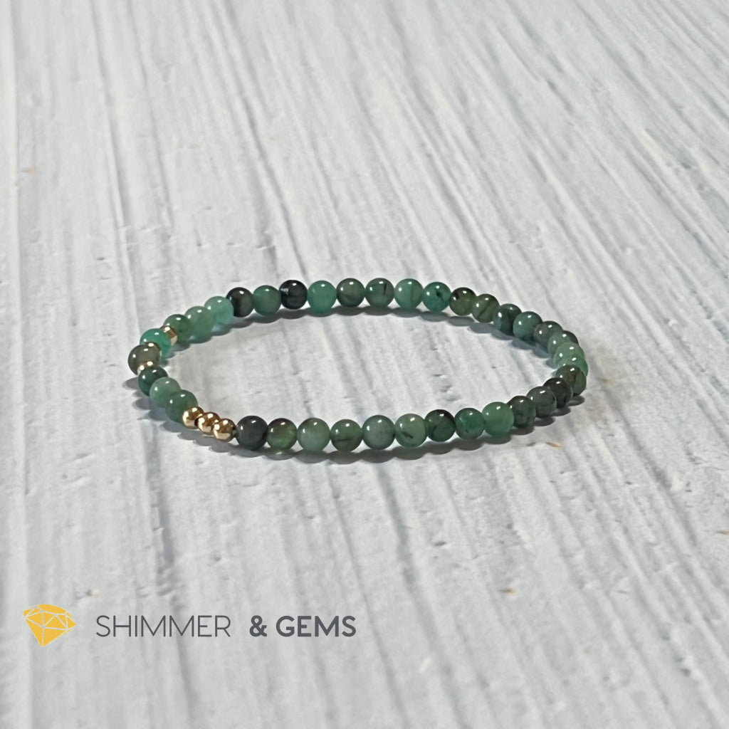 May Birthstone Emerald (Birthstone Bracelet) 5.5