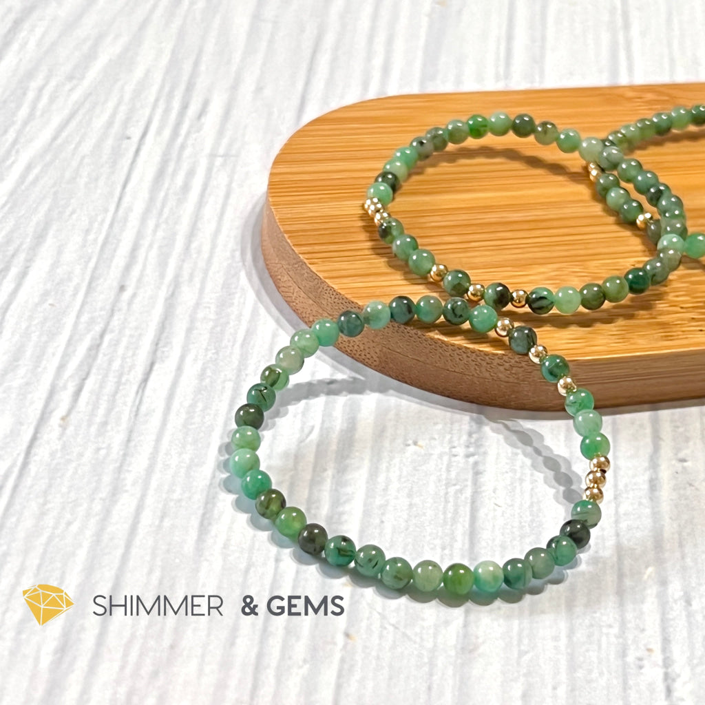 May Birthstone Emerald (Birthstone Bracelet)