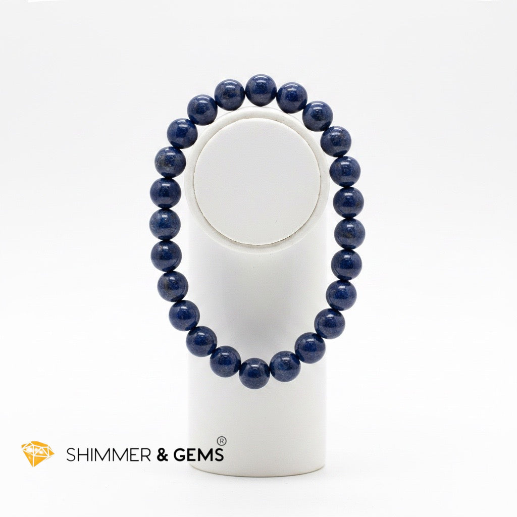 Natural Blue Sapphire 8mm Bracelet (AAAAA Grade) Instant Wealth & Fame