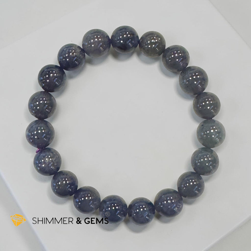 Natural Iolite 10mm Bracelet (Debt Elimination)