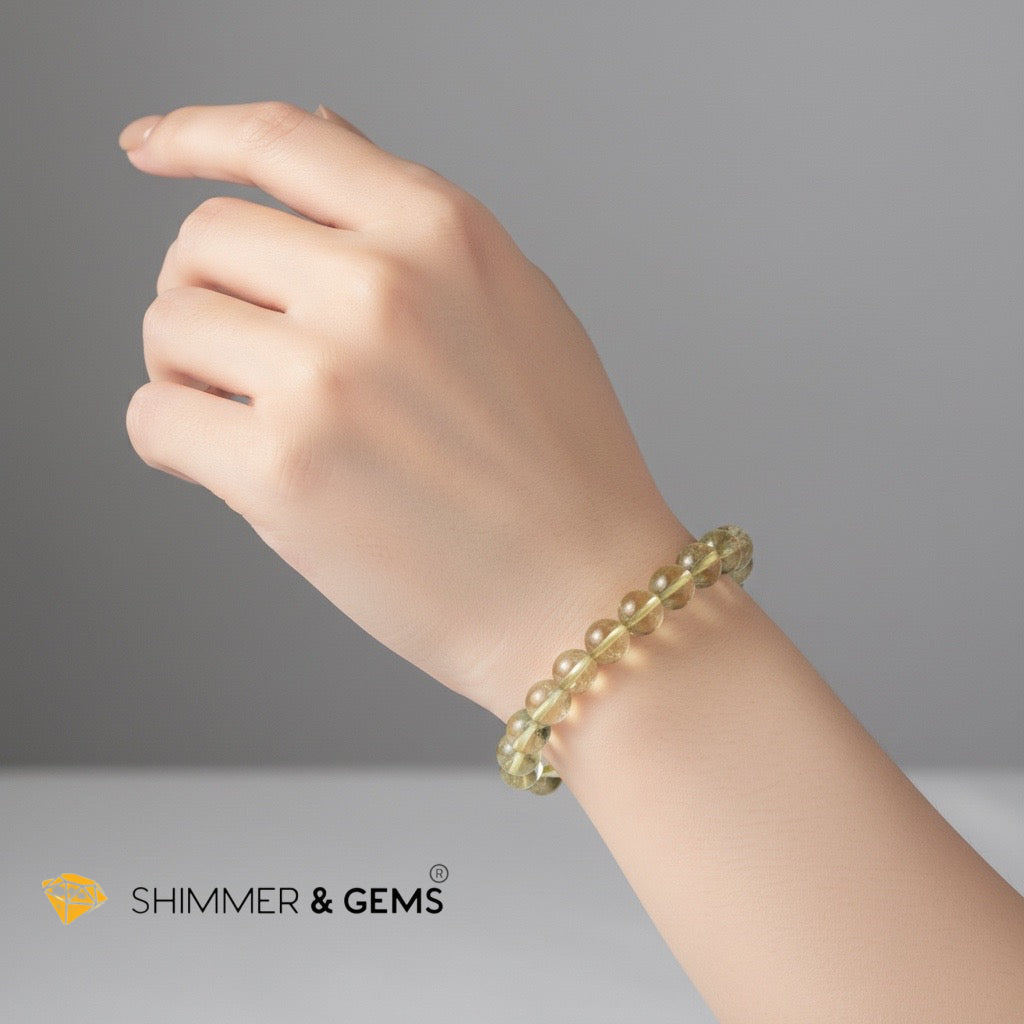 Natural Libyan Desert Glass Bracelet 10mm