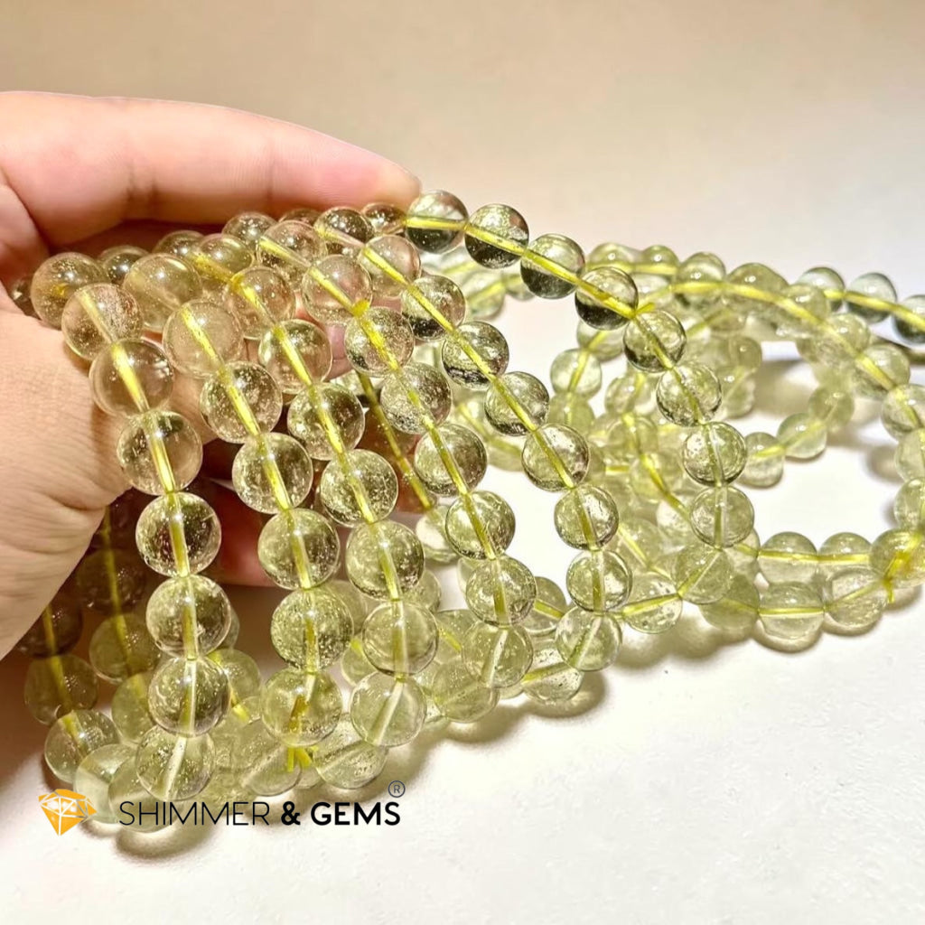 Natural Libyan Desert Glass Bracelet 10mm