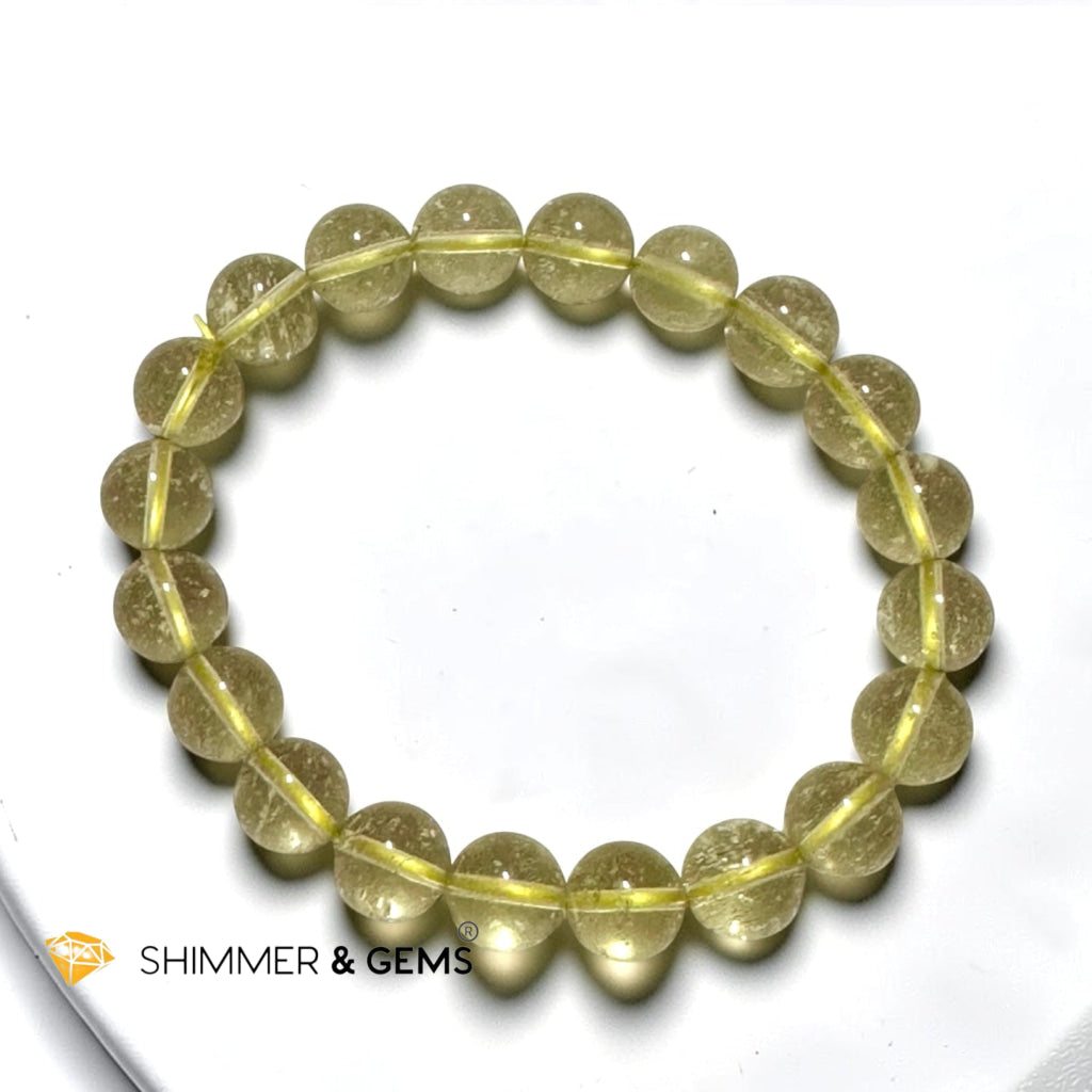 Natural Libyan Desert Glass Bracelet 10mm