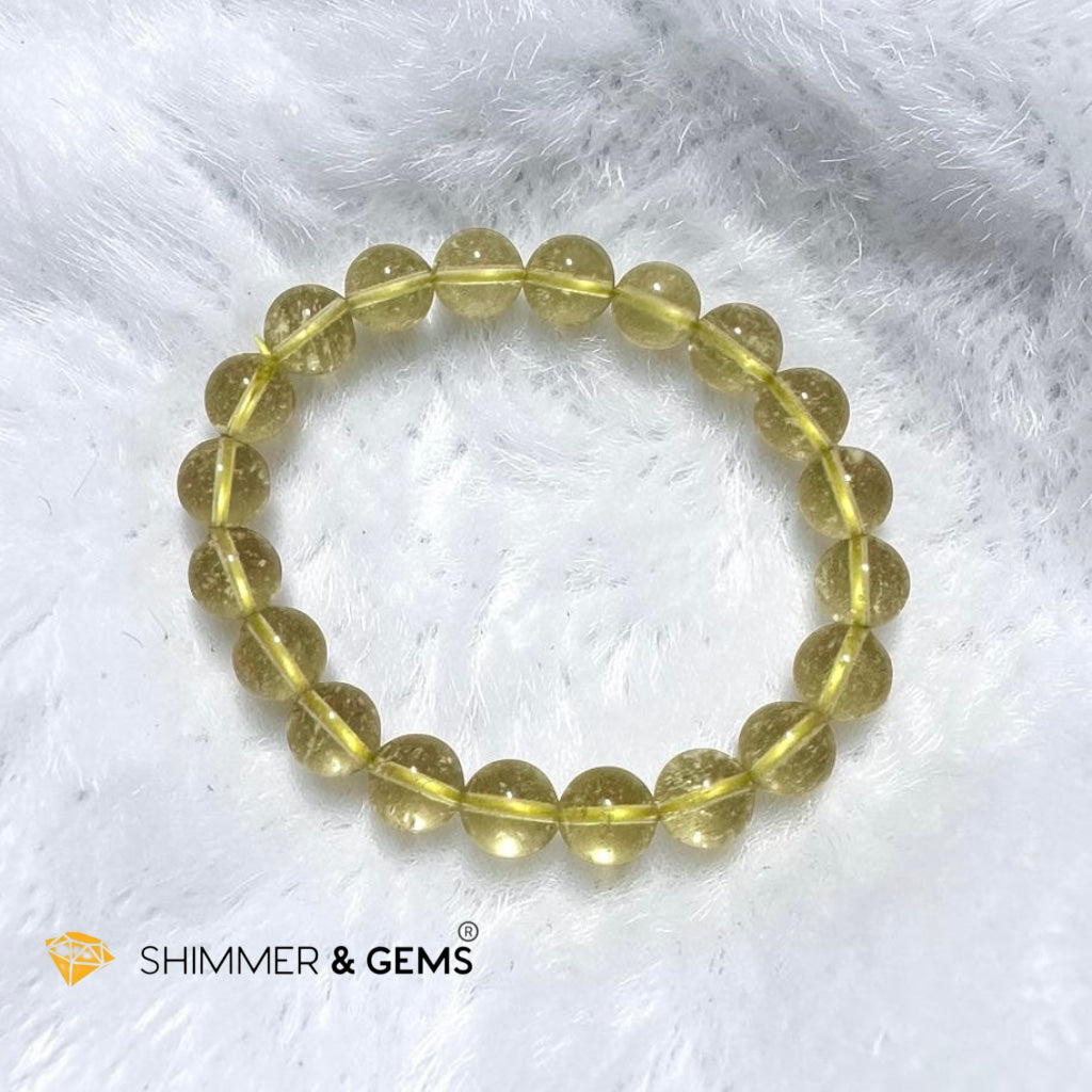 Natural Libyan Desert Glass Bracelet 10mm