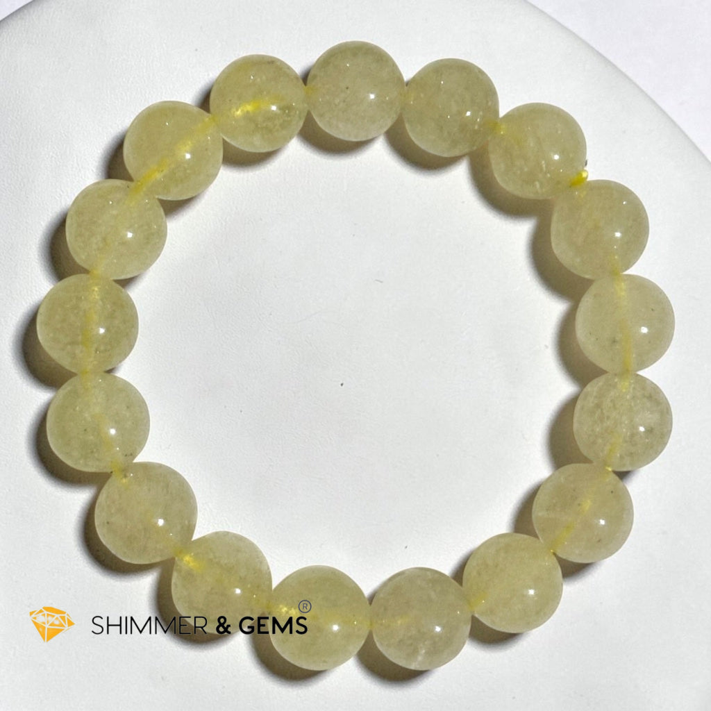 Natural Libyan Desert Glass Bracelet – 12mm