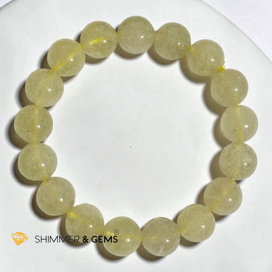 Natural Libyan Desert Glass Bracelet 12mm
