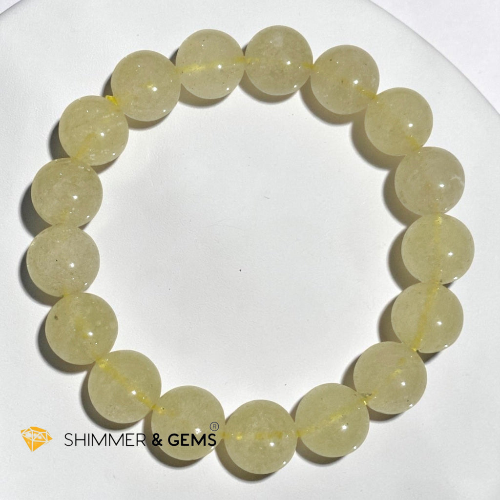 Natural Libyan Desert Glass Bracelet – 12mm
