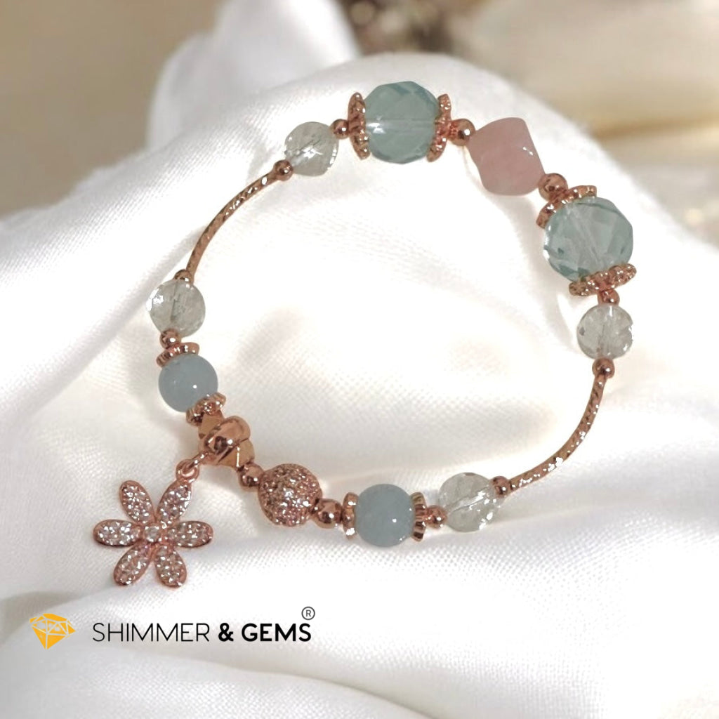 Ocean Bloom Bracelet (Crystalline Tone Series)