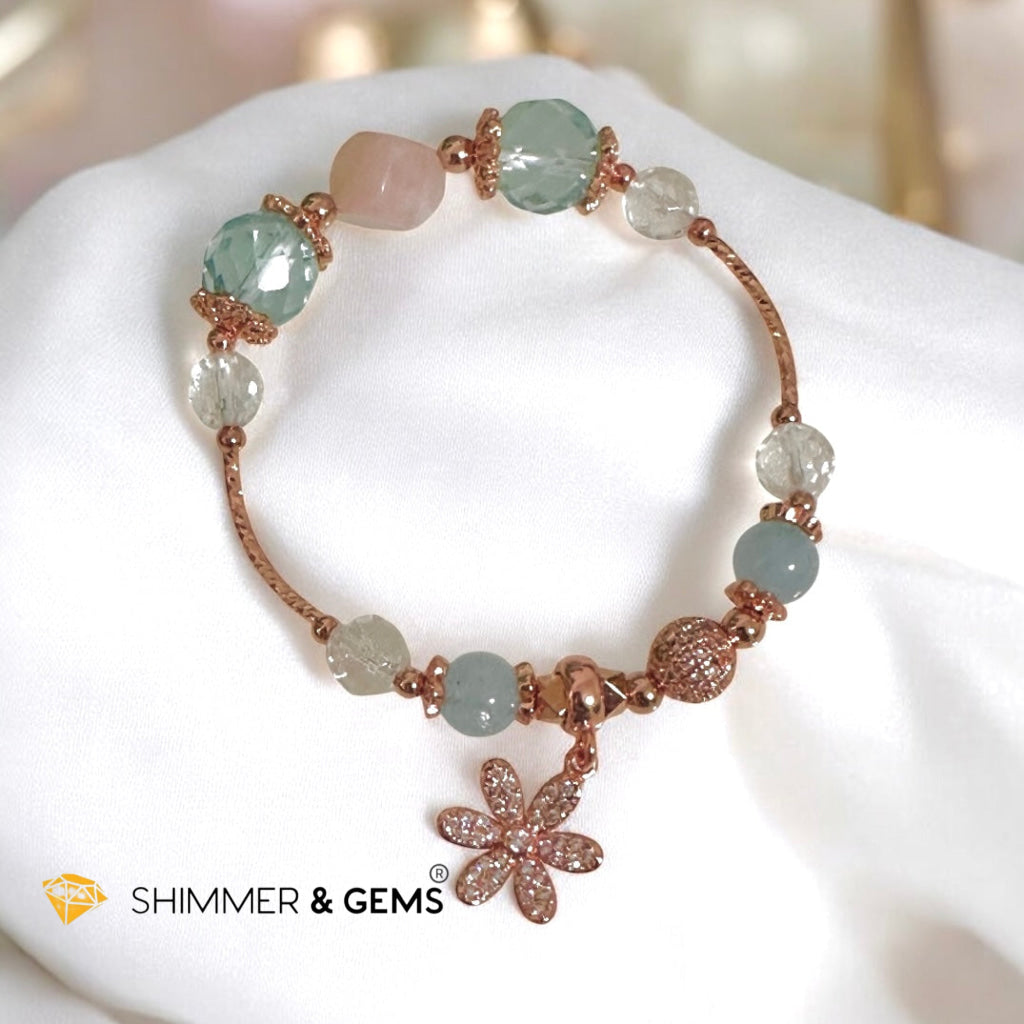 Ocean Bloom Bracelet (Crystalline Tone Series)