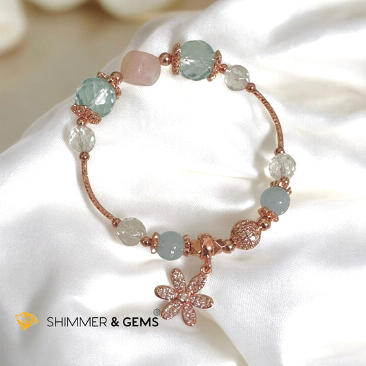 Ocean Bloom Bracelet (Crystalline Tone Series)