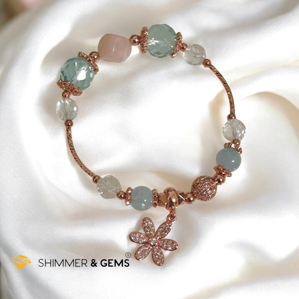 Ocean Bloom Bracelet (Crystalline Tone Series)