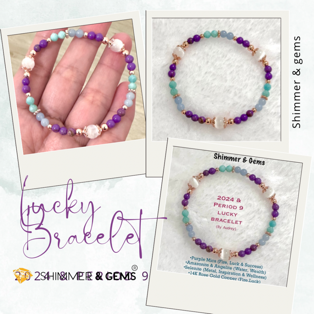 Period 9 Lucky Bracelet (4mm) by Audrey