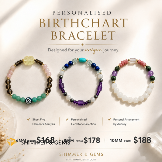 Personalised Birth Chart Bracelet by Audrey