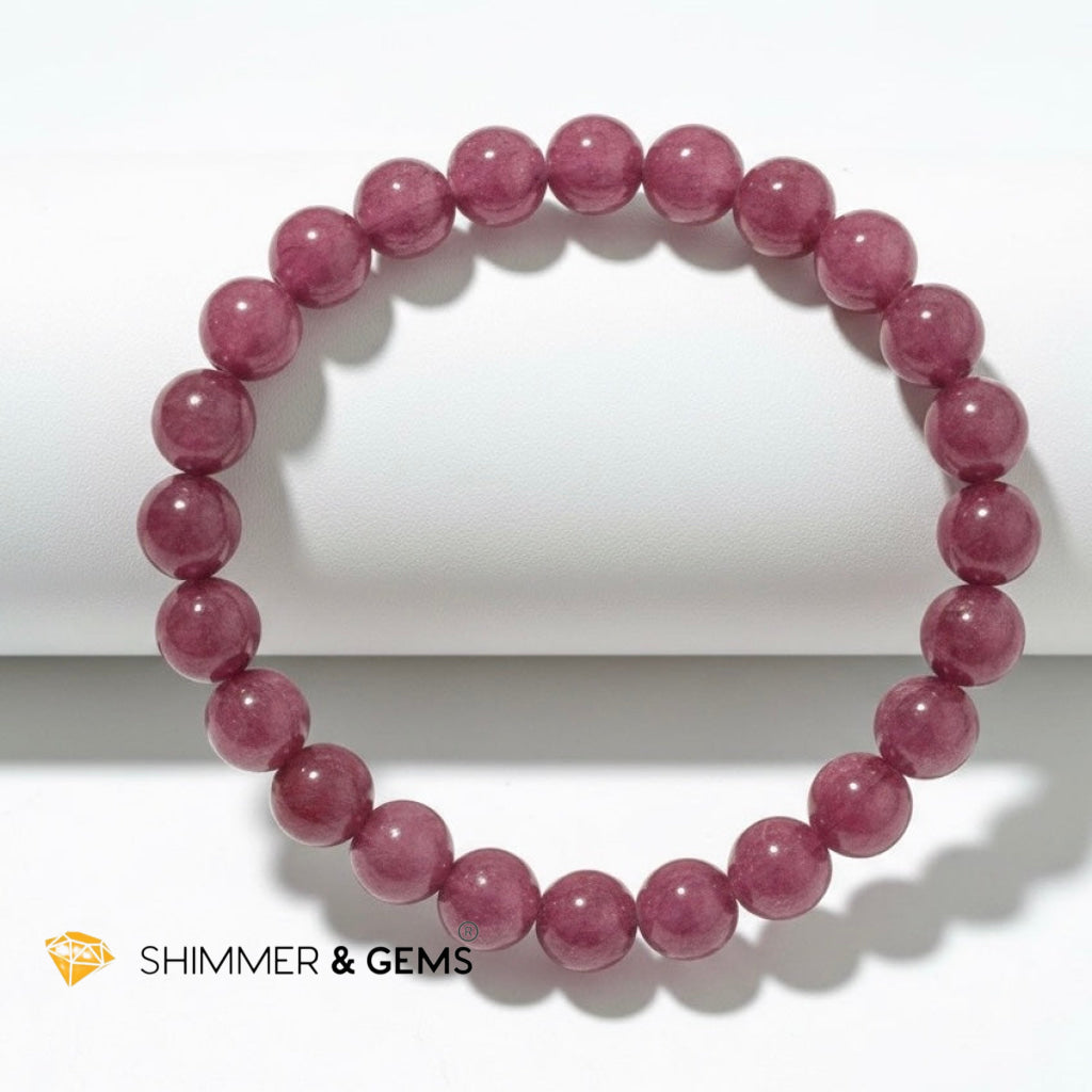 Premium 8mm Ruby AAAAA Grade (Myanmar) (Passion • Success • Prosperity • Vitality)