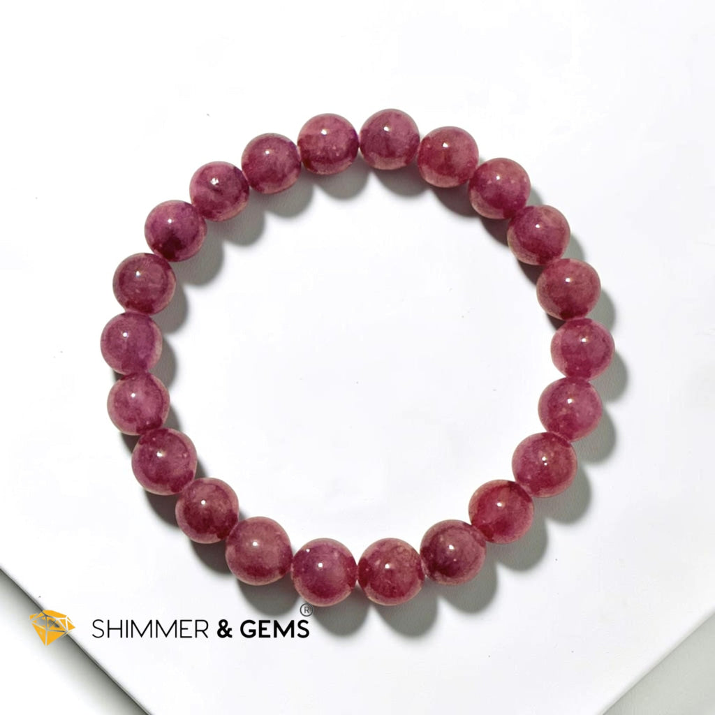 Premium 8mm Ruby AAAAA Grade (Myanmar) (Passion • Success • Prosperity • Vitality)
