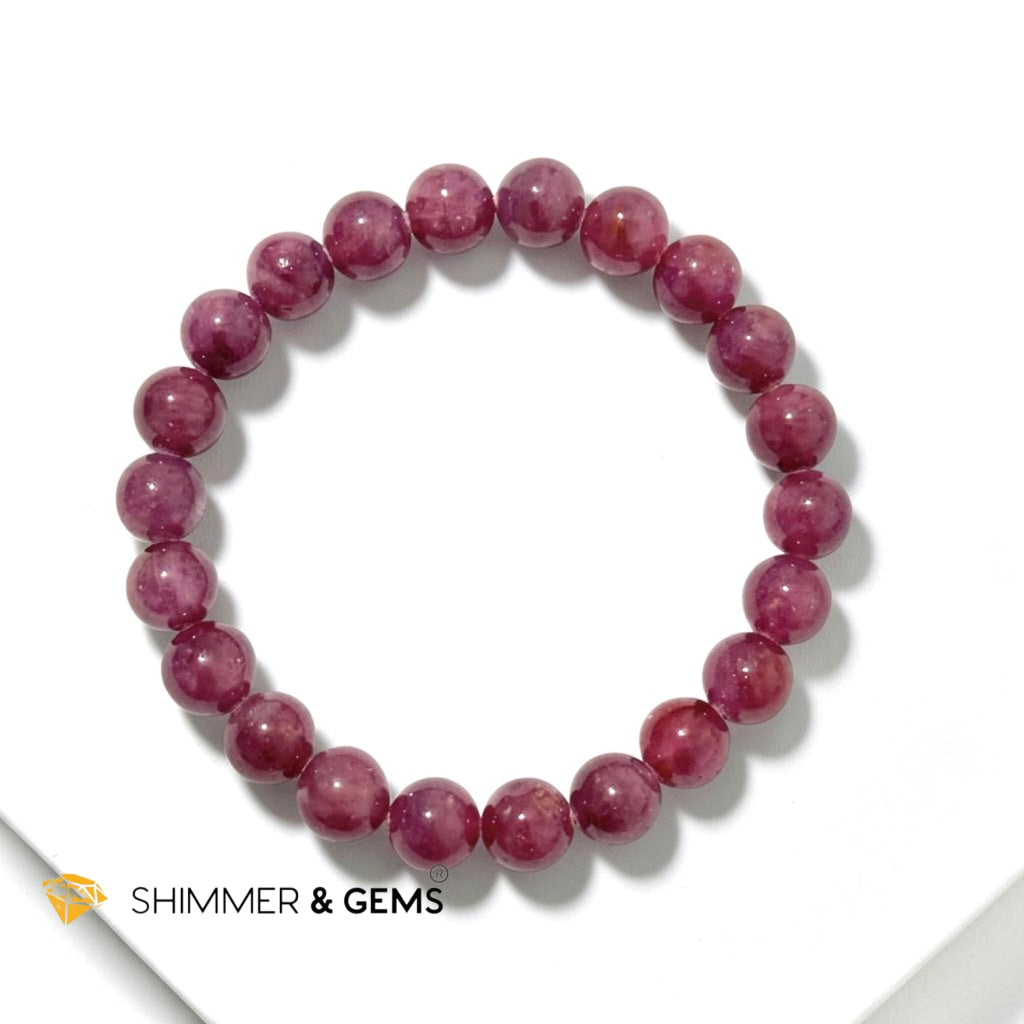 Premium 8mm Ruby AAAAA Grade (Myanmar) (Passion • Success • Prosperity • Vitality)