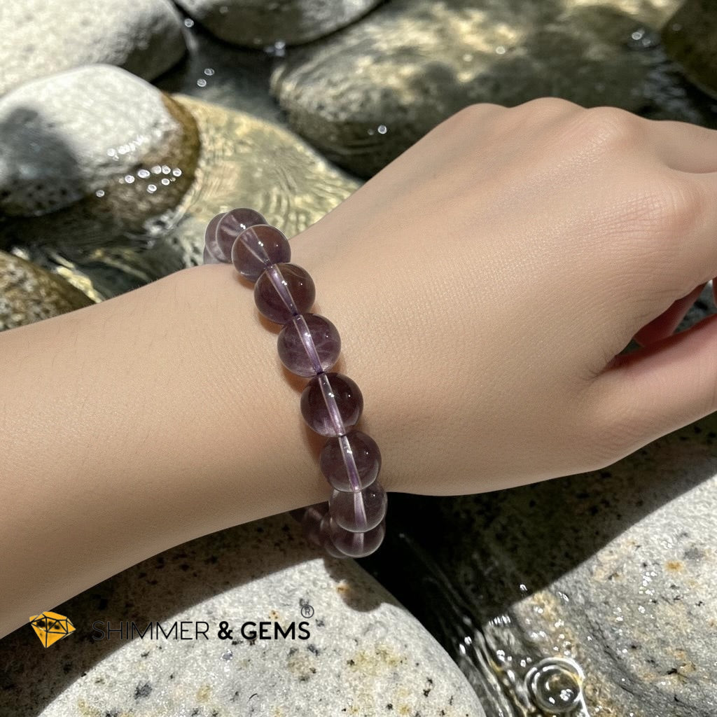 Premium Amethyst Bracelet 14–16mm