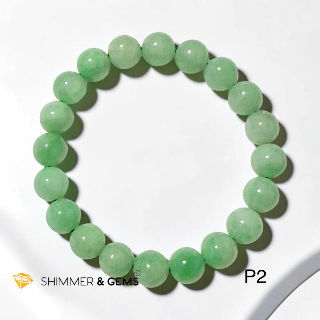 Premium, High-grade JADEITE Bracelet 8mm AAAAAA (Burma)
