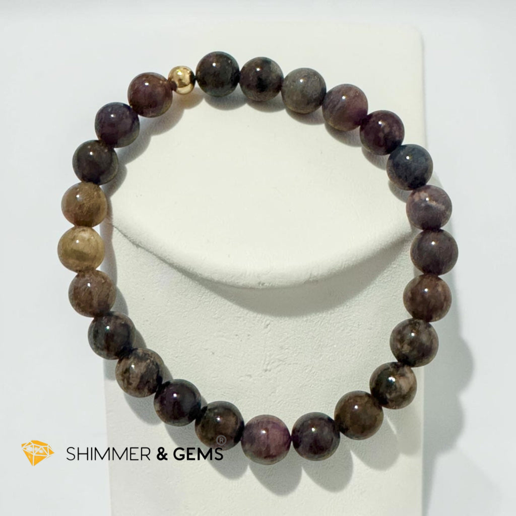 Premium Sugilite 7mm Bracelet (South Africa)High Grade (Cancer Prevention)