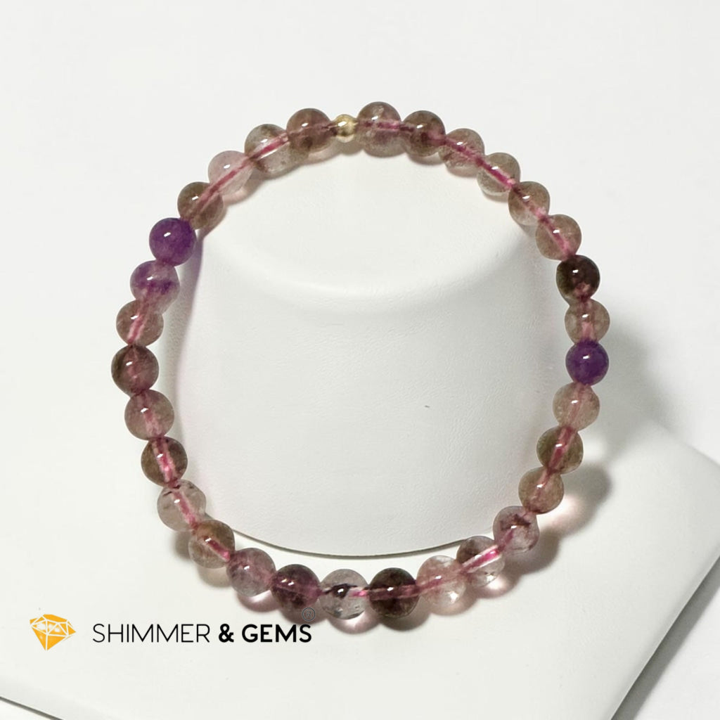 Premium Super 7 Bracelet 6mm (High-Vibration Power Stone)