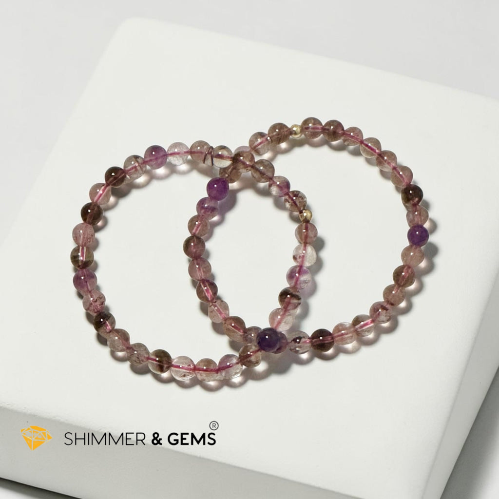 Premium Super 7 Bracelet 6mm (High-Vibration Power Stone)