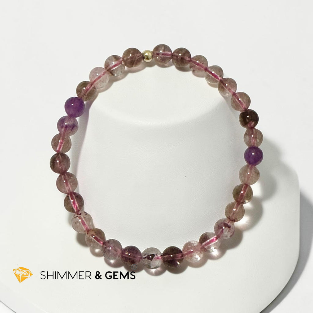 Premium Super 7 Bracelet 6mm (High-Vibration Power Stone)