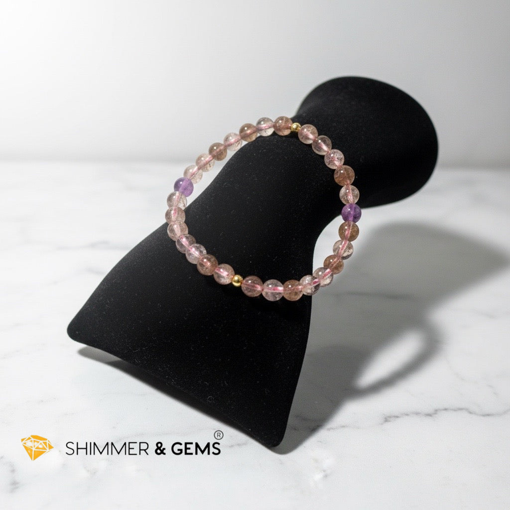 Premium Super 7 Bracelet 6mm (High-Vibration Power Stone)
