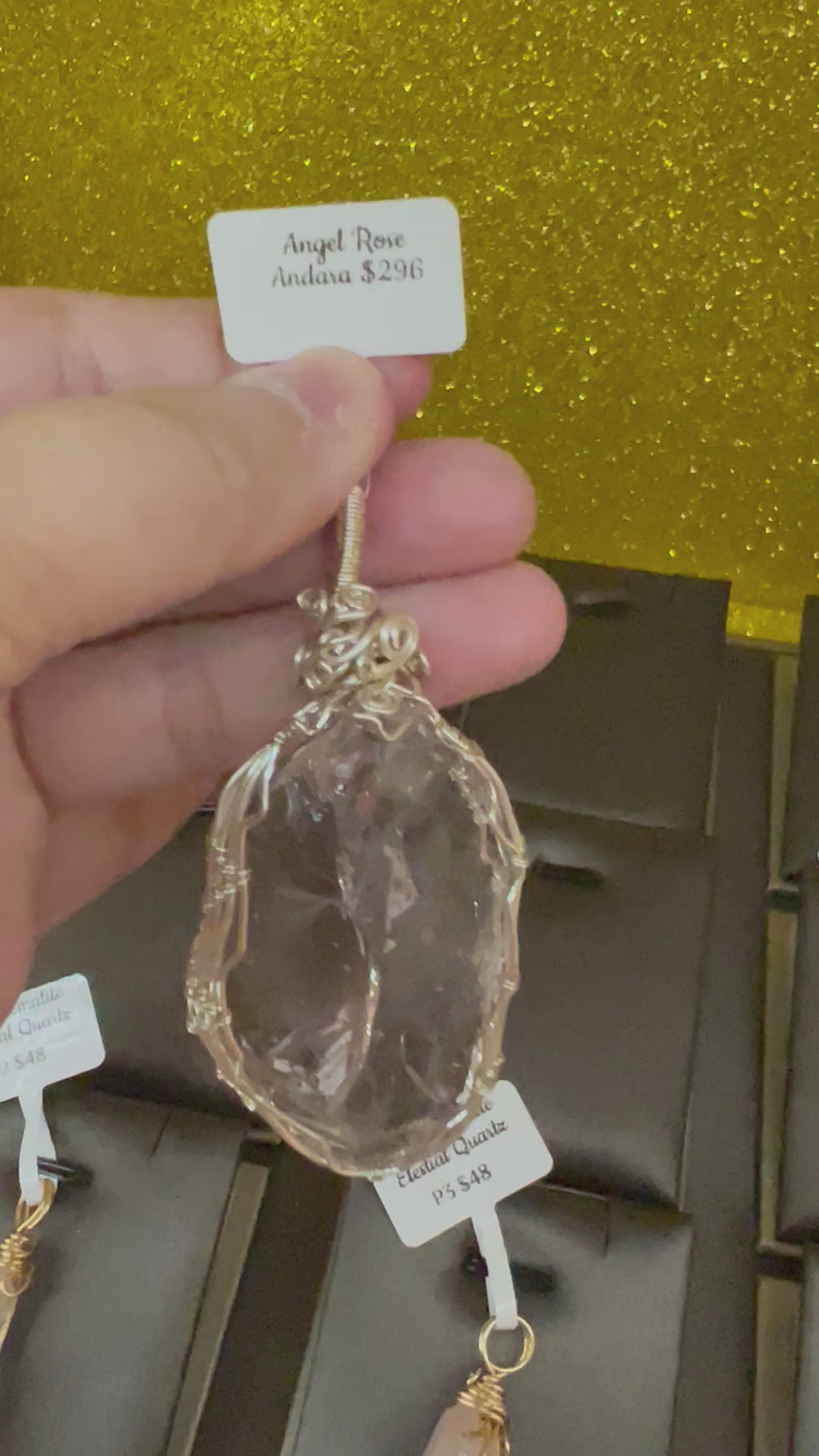 Angel Rose Andara Pendant