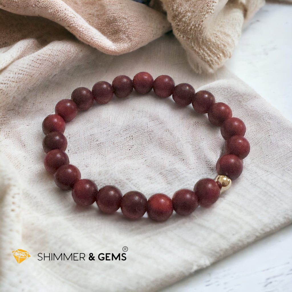 Raja Kayu (Dragon’s Blood) 8mm Bracelet (Malaysia)