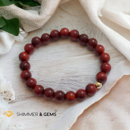 Raja Kayu (Dragon’s Blood) 8mm Bracelet (Malaysia)