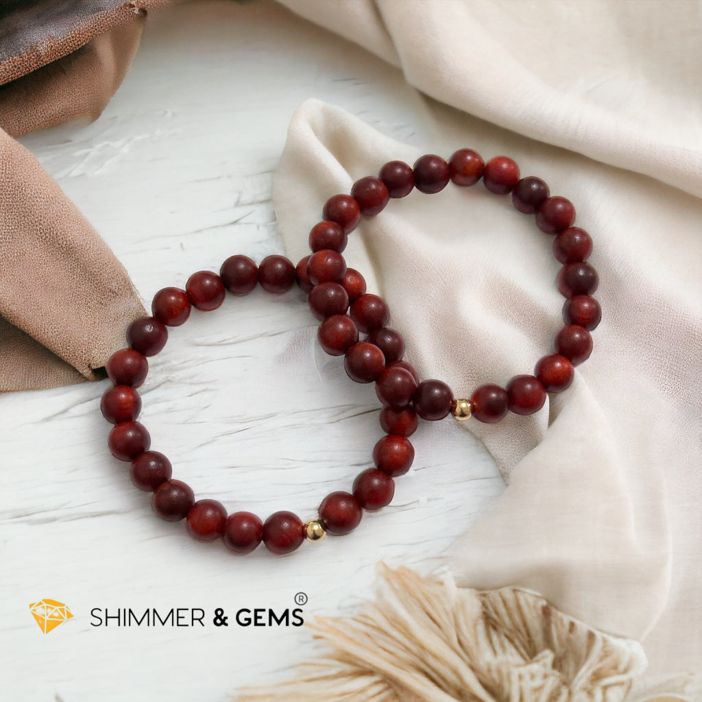 Raja Kayu (Dragon’s Blood) 8mm Bracelet (Malaysia)