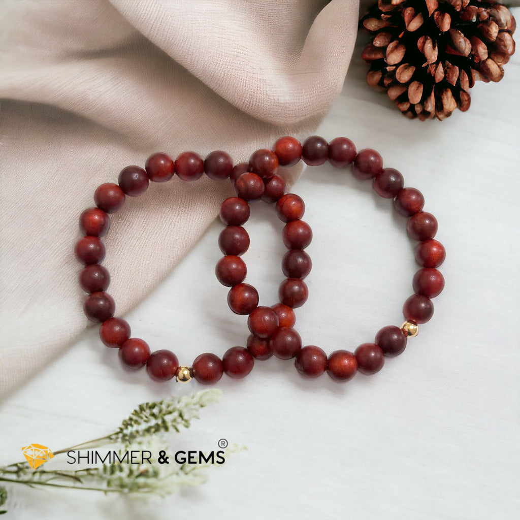 Raja Kayu (Dragon’s Blood) 8mm Bracelet (Malaysia)