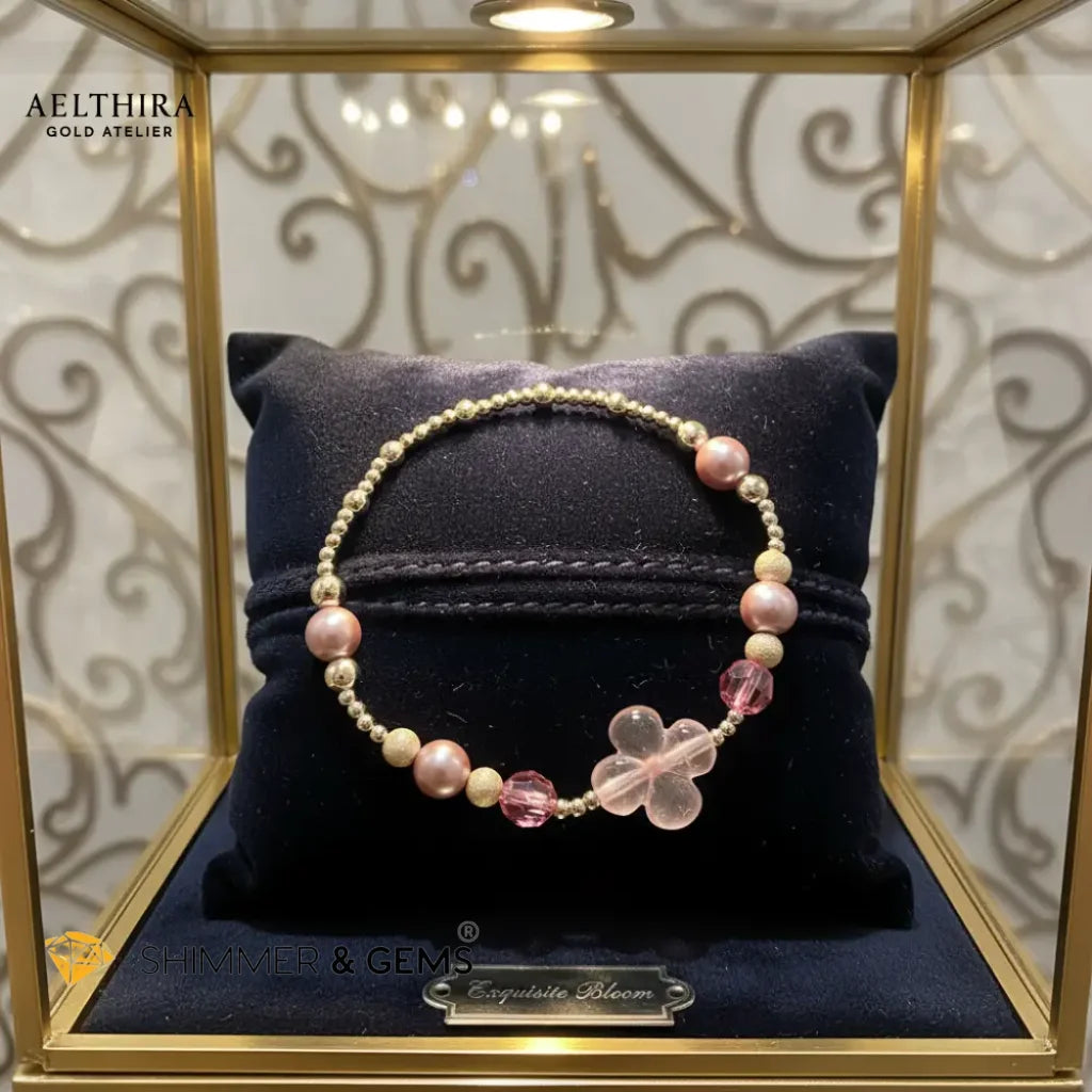 Rose Clover 14k Gold Filled Bracelet