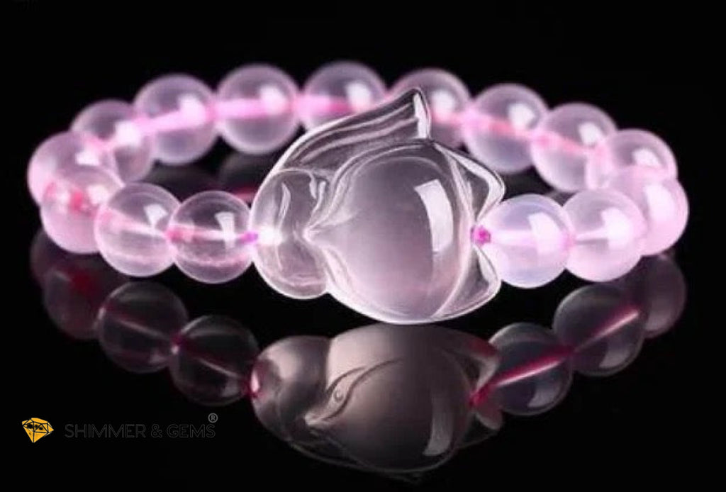 Rose Quartz Fox Bracelet