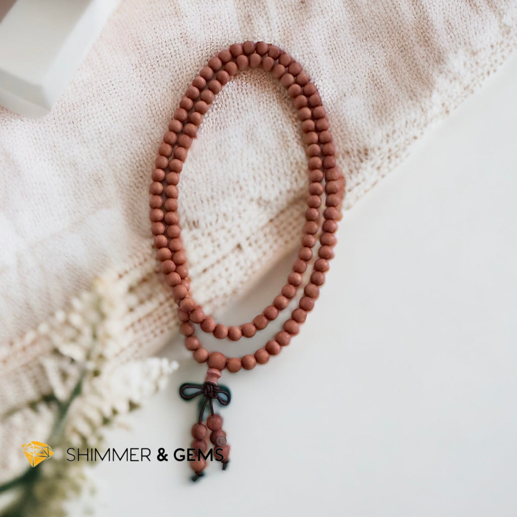 Sandalwood 108 Mala Prayer Meditation Beads (Australia)