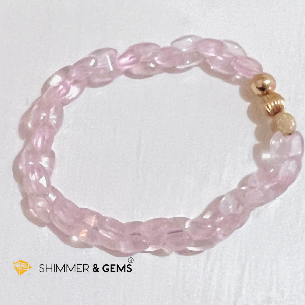 Soulmate Bracelet (Rose Quartz With 14J Gold Filled Beads) Bracelets