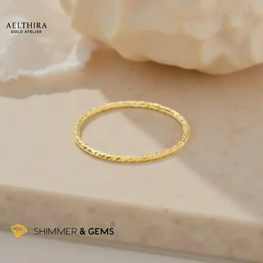Sparkle Stacking 14K Gold Filled Ring (1mm) Ring