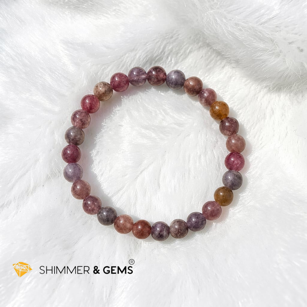 Spinel Multi-Coloured 6mm Bracelet (20% OFF) - Breakthrough