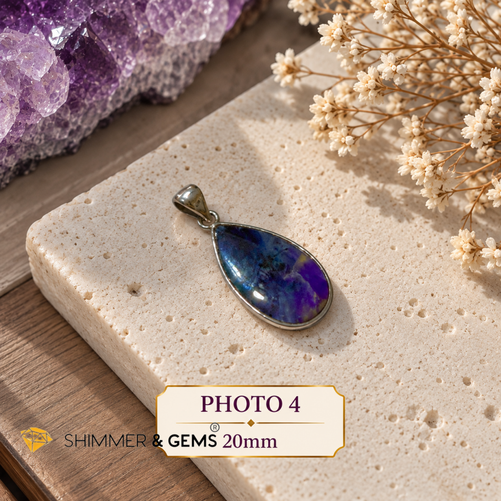 Sugilite Premium Pendant 925 Silver