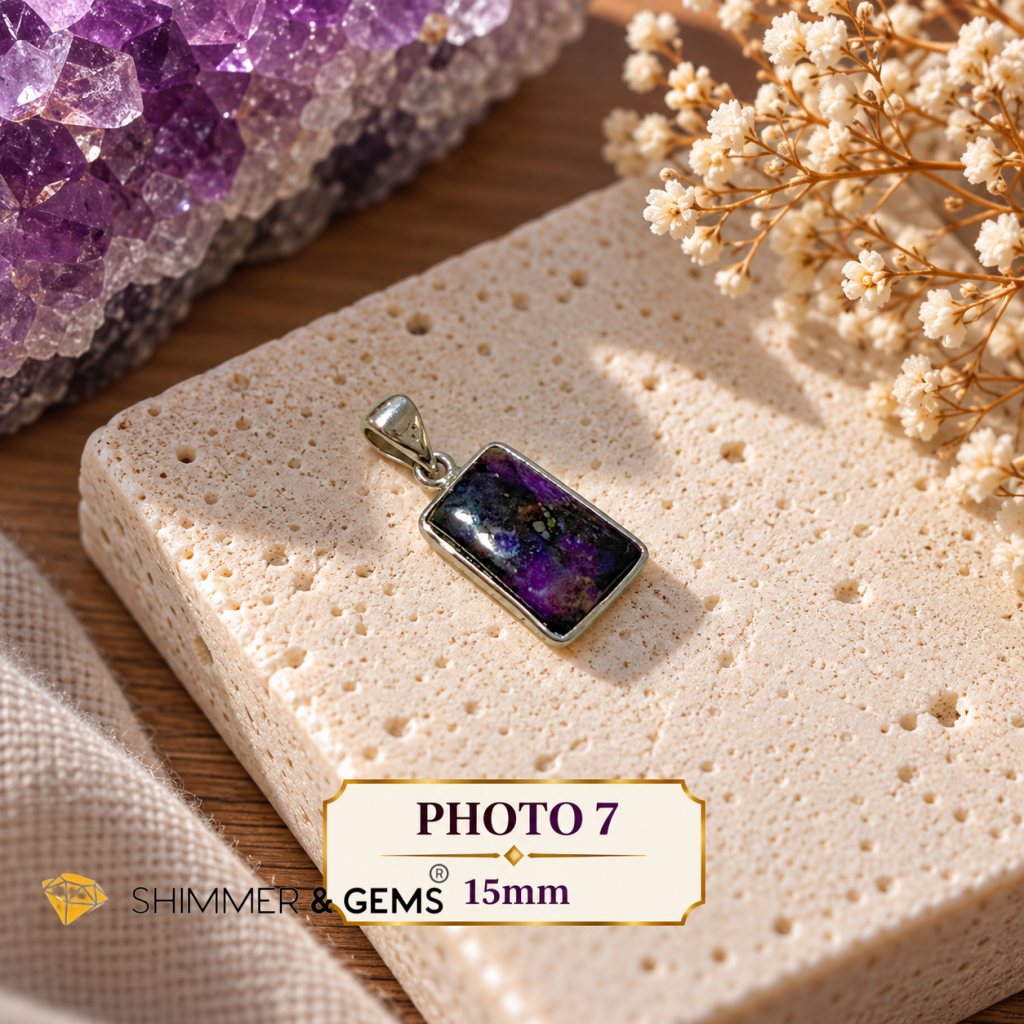 Sugilite Premium Pendant 925 Silver