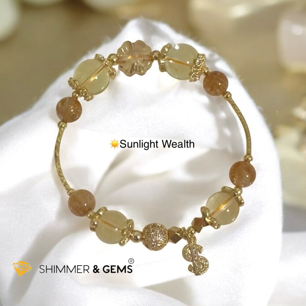 Sunlight Wealth Bracelet (Crystalline Tone Series)