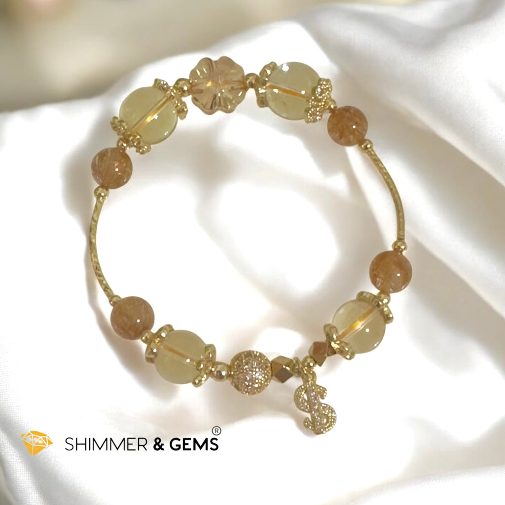 Sunlight Wealth Bracelet (Crystalline Tone Series)