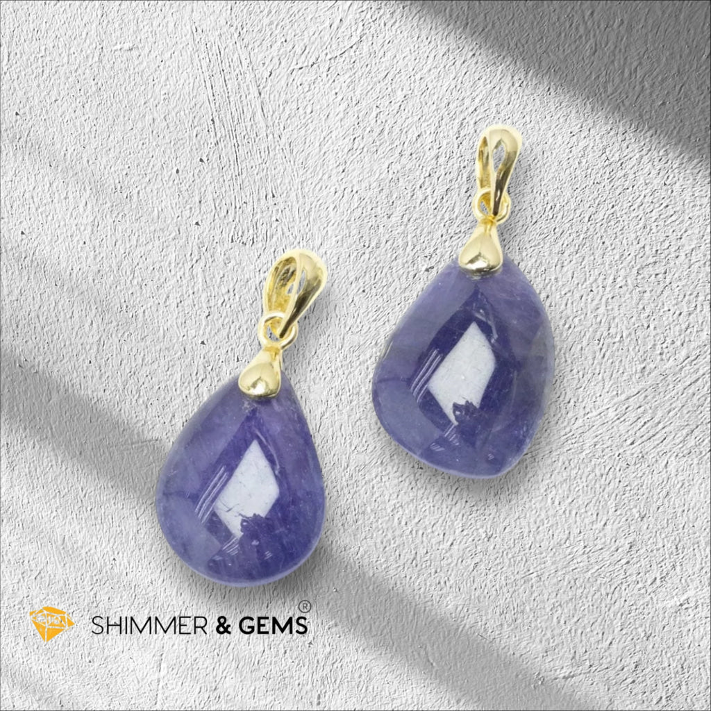 Tanzanite Pendant 925 Silver (Encoded & Activated) Rare, Premium