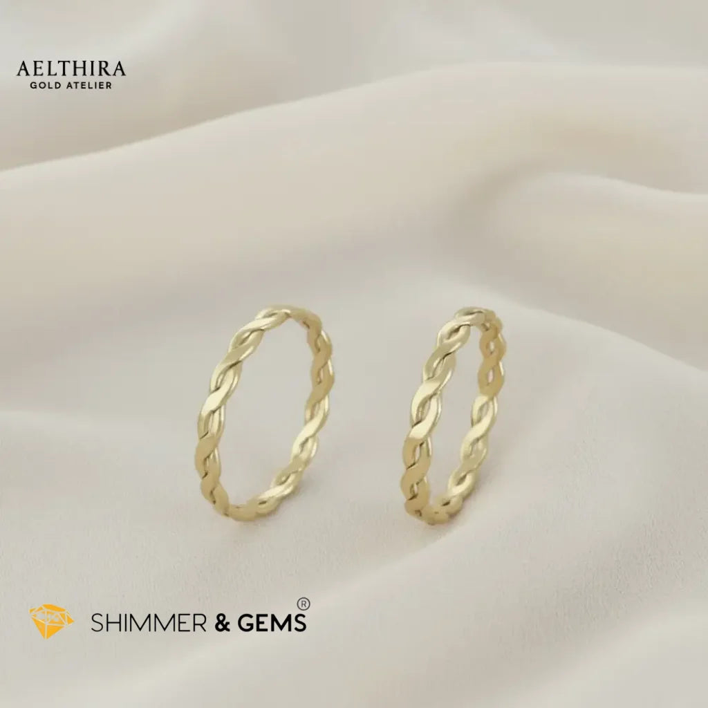 Woven 14K Gold Filled Ring (1.5mm)